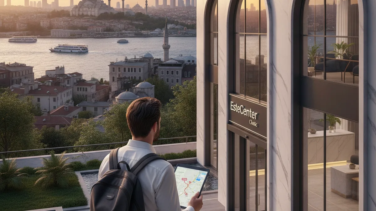 EsteCenter Istanbul hair transplant clinic — USA to Turkey: Your Hair Transplant Journey | EsteCenter